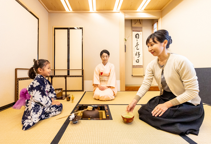 つなぐ茶道教室には、以下のような特徴があります。